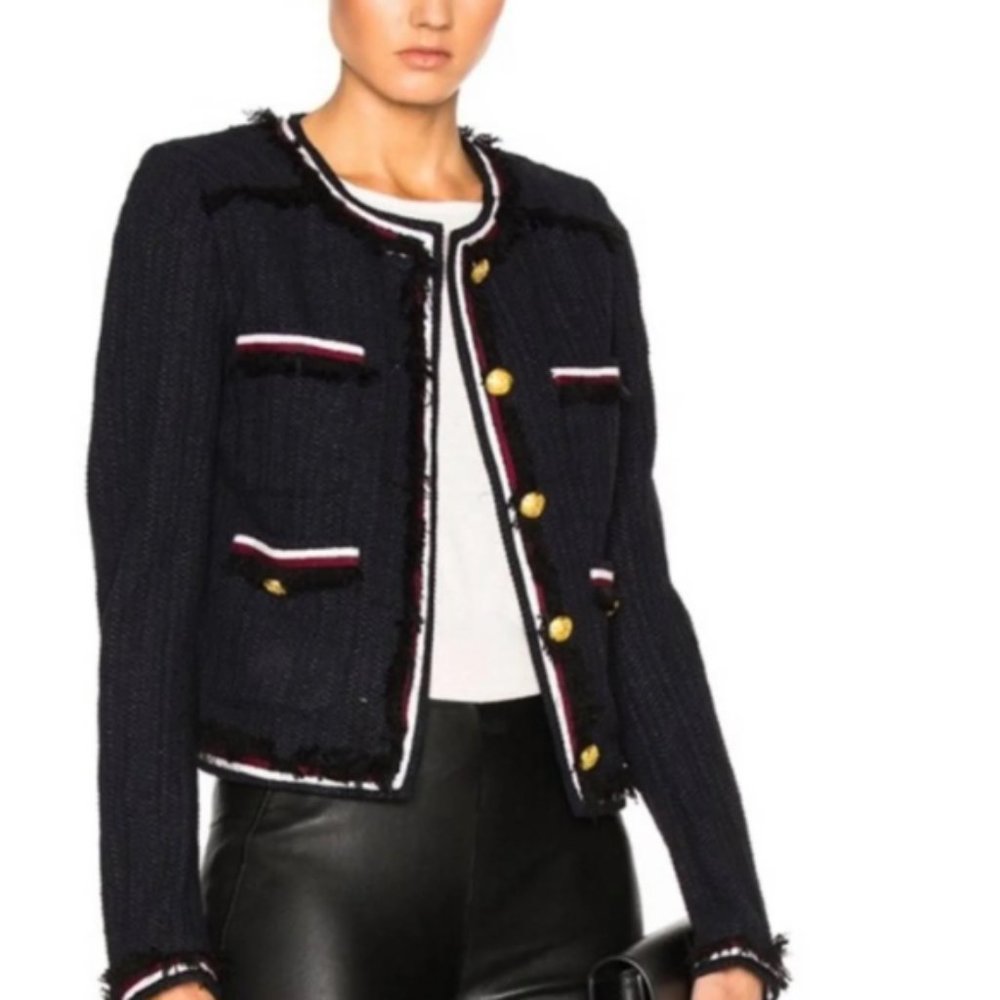 Veronica Beard Eclipse Tweed Blazer - image 1